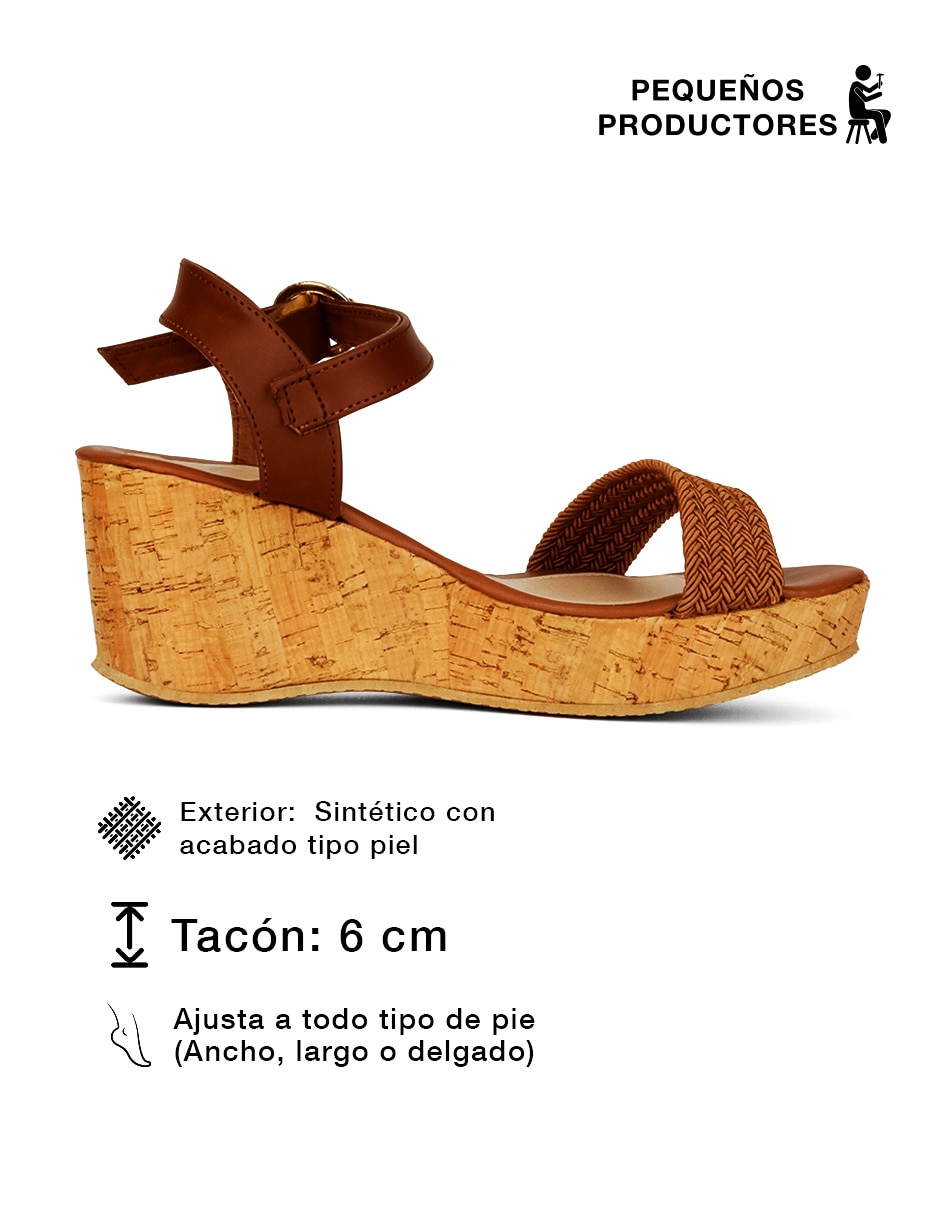 Sandalia rbcollection para mujer