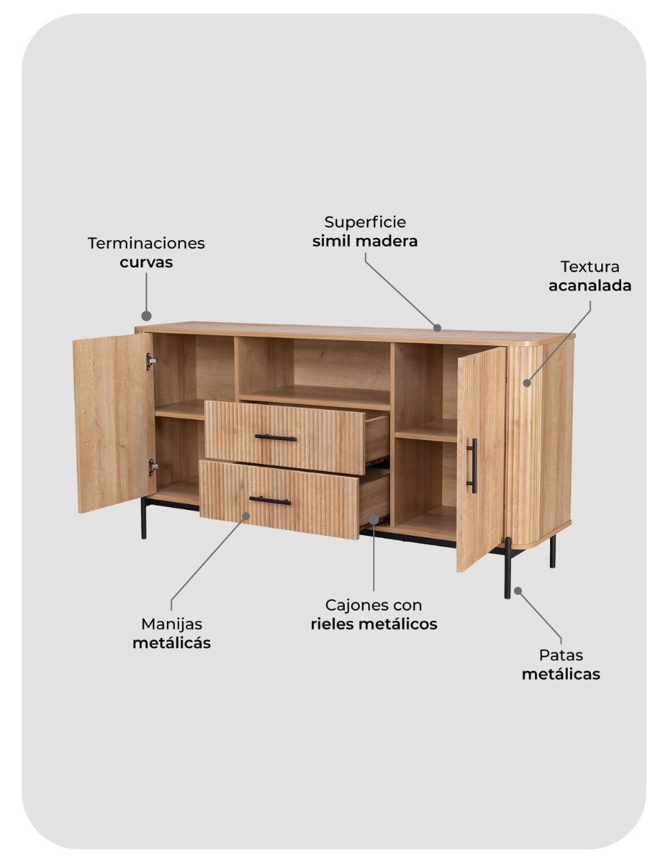 Figura de colección línea organic abs de mdf