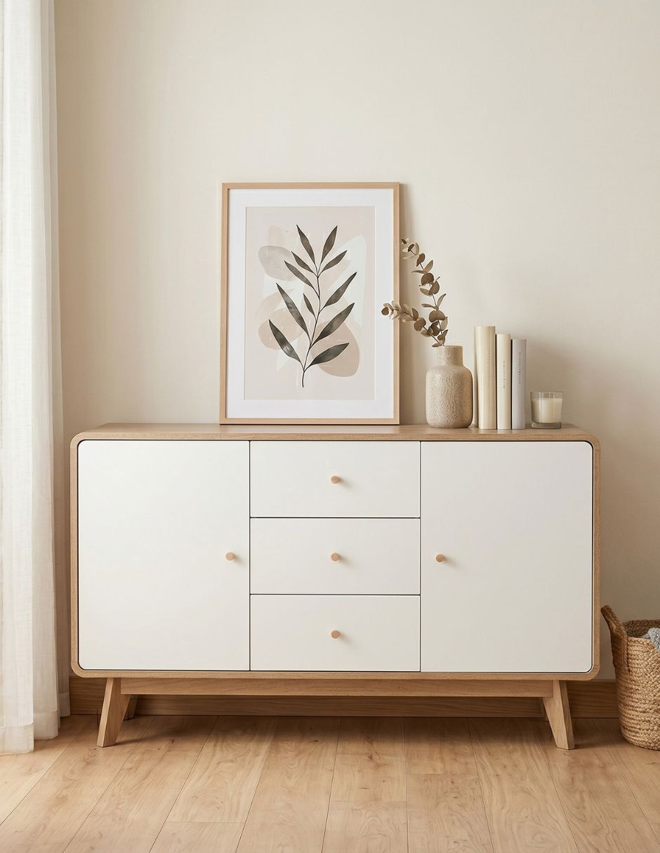 Credenza armable Nórdica Round de MDF 8
