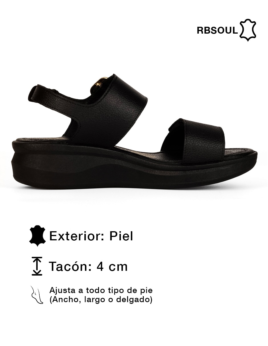 Sandalia rbcollection rbsoul para mujer