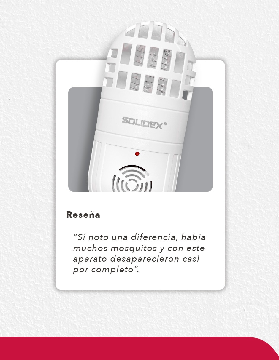 Lámpara repelente de insectos Solidex de 110 V - 120 V
