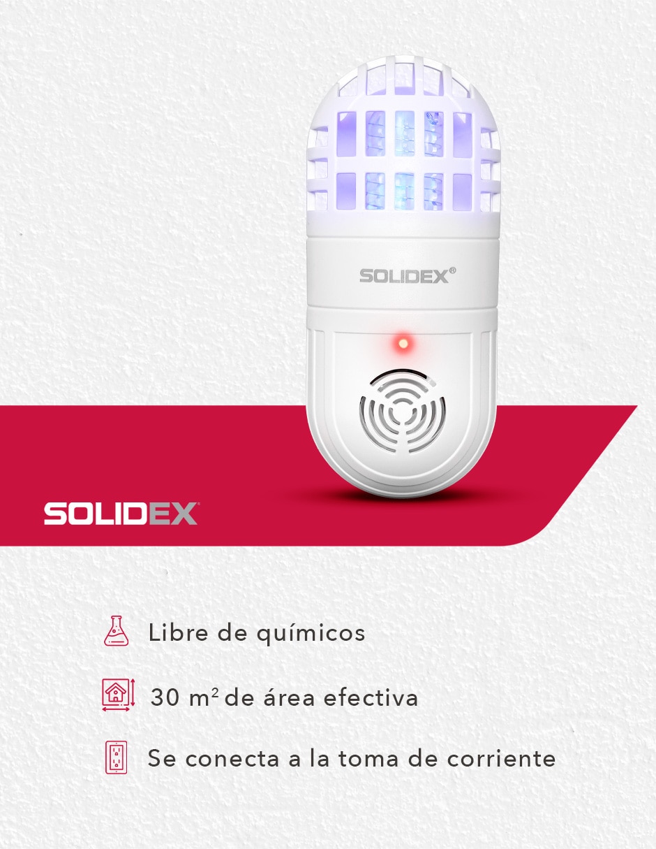 Lámpara repelente de insectos Solidex de 110 V - 120 V
