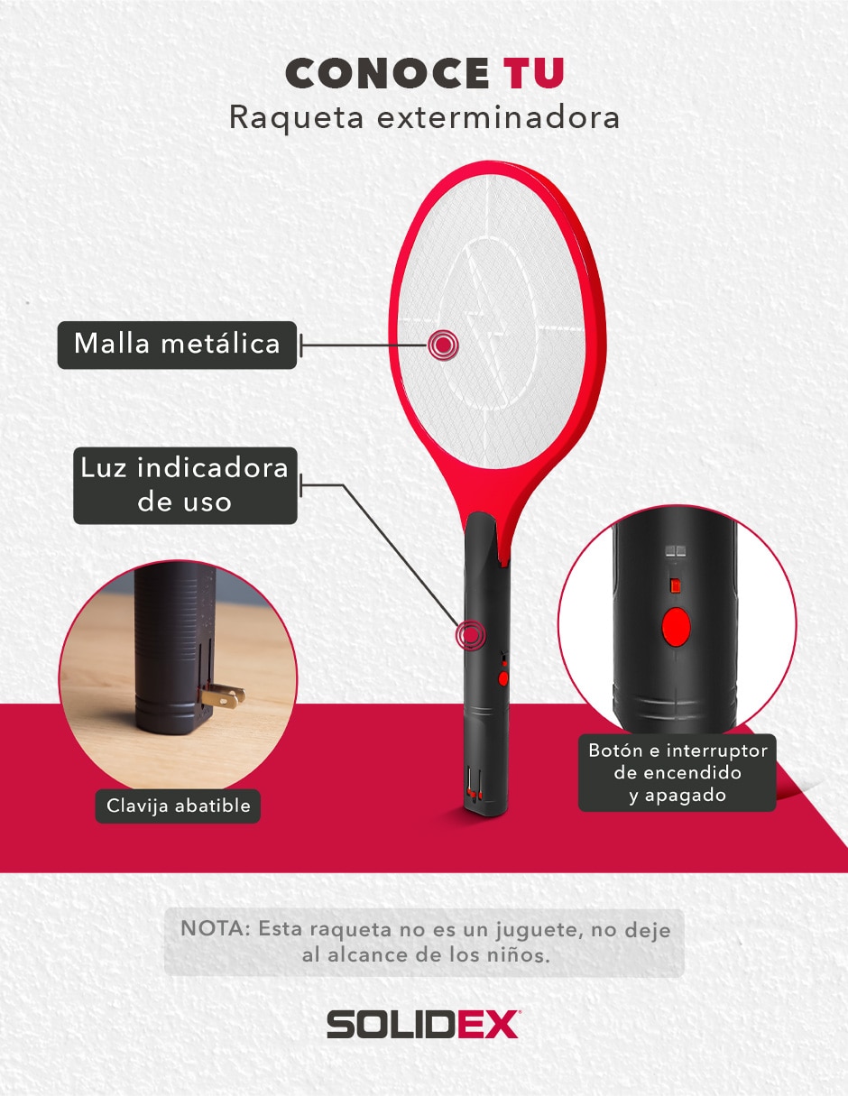 Lámpara repelente de insectos Solidex de 100 V - 240 V