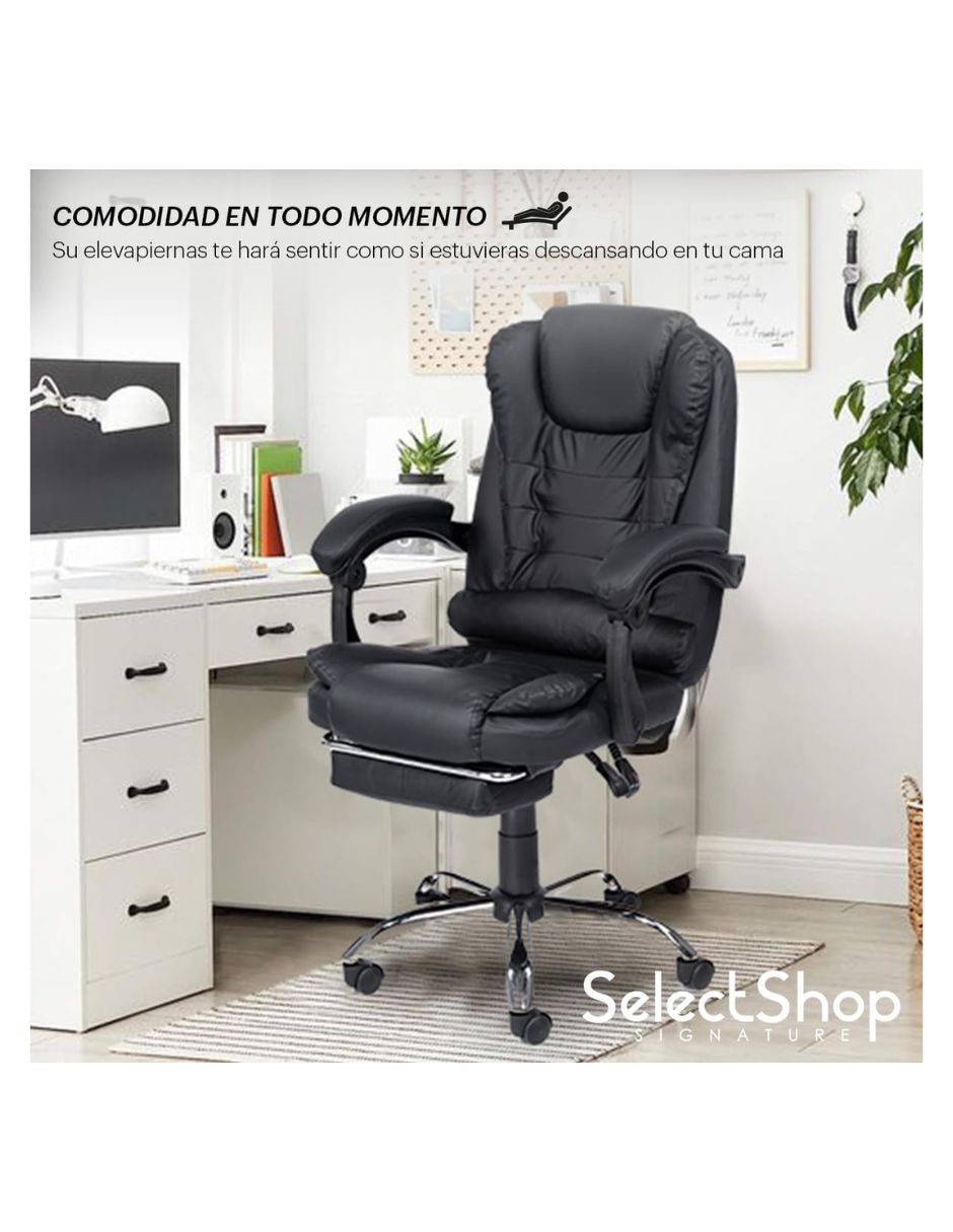 Silla gamer con masajeador PO14C1 Selectshop
