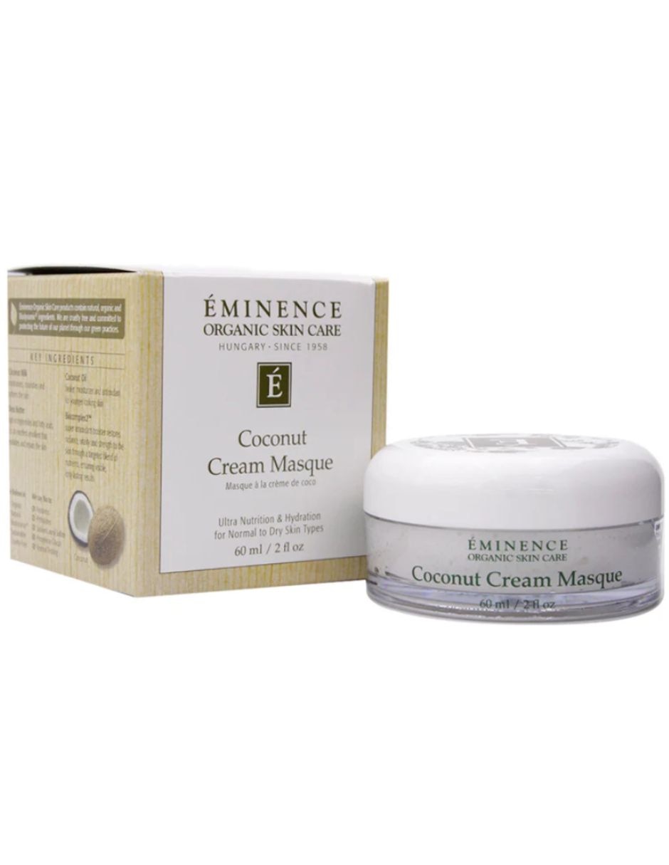 Mascarilla facial anti edad coconut cream para humectar Éminence 60 ML