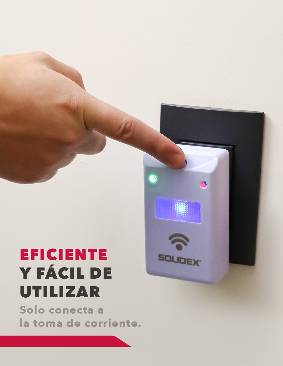 Lámpara repelente de insectos Solidex de 110 V - 120 V