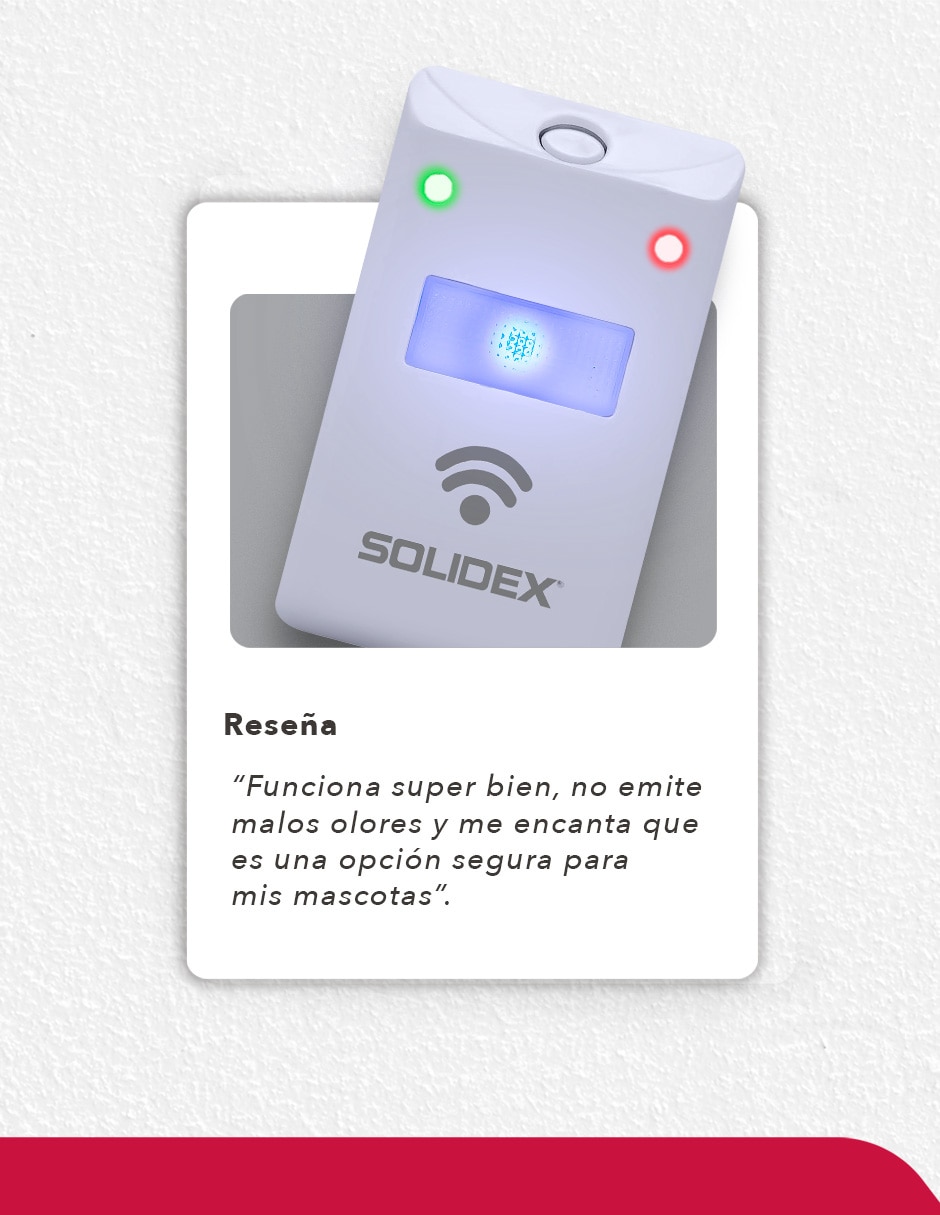 Lámpara repelente de insectos Solidex de 110 V - 120 V