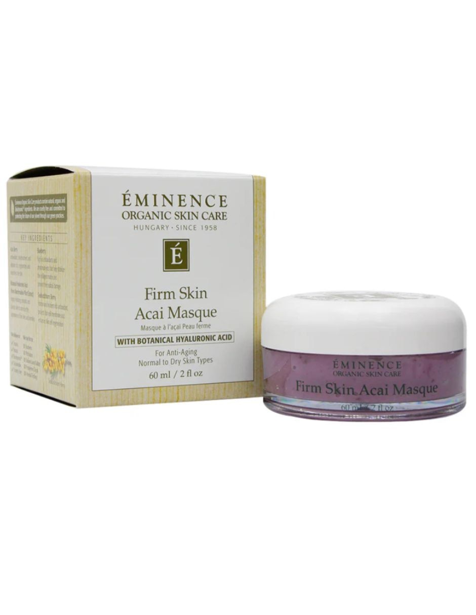 Mascarilla facial anti edad Firm skin acai para humectar Éminence 60 ML