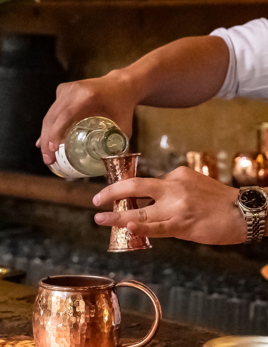 Jigger de 2 oz D'artesano