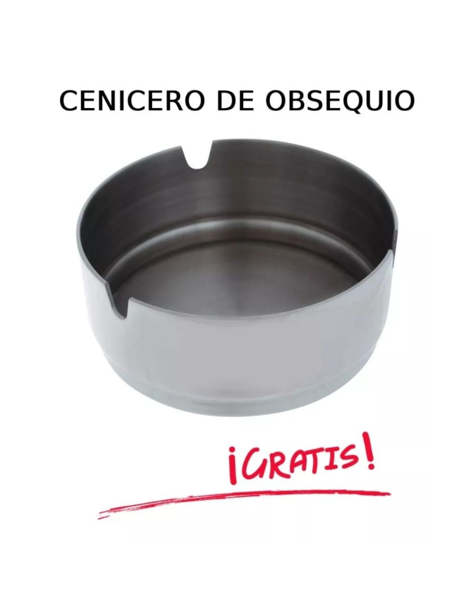 Set plato base Möven de acero inoxidable 6 piezas