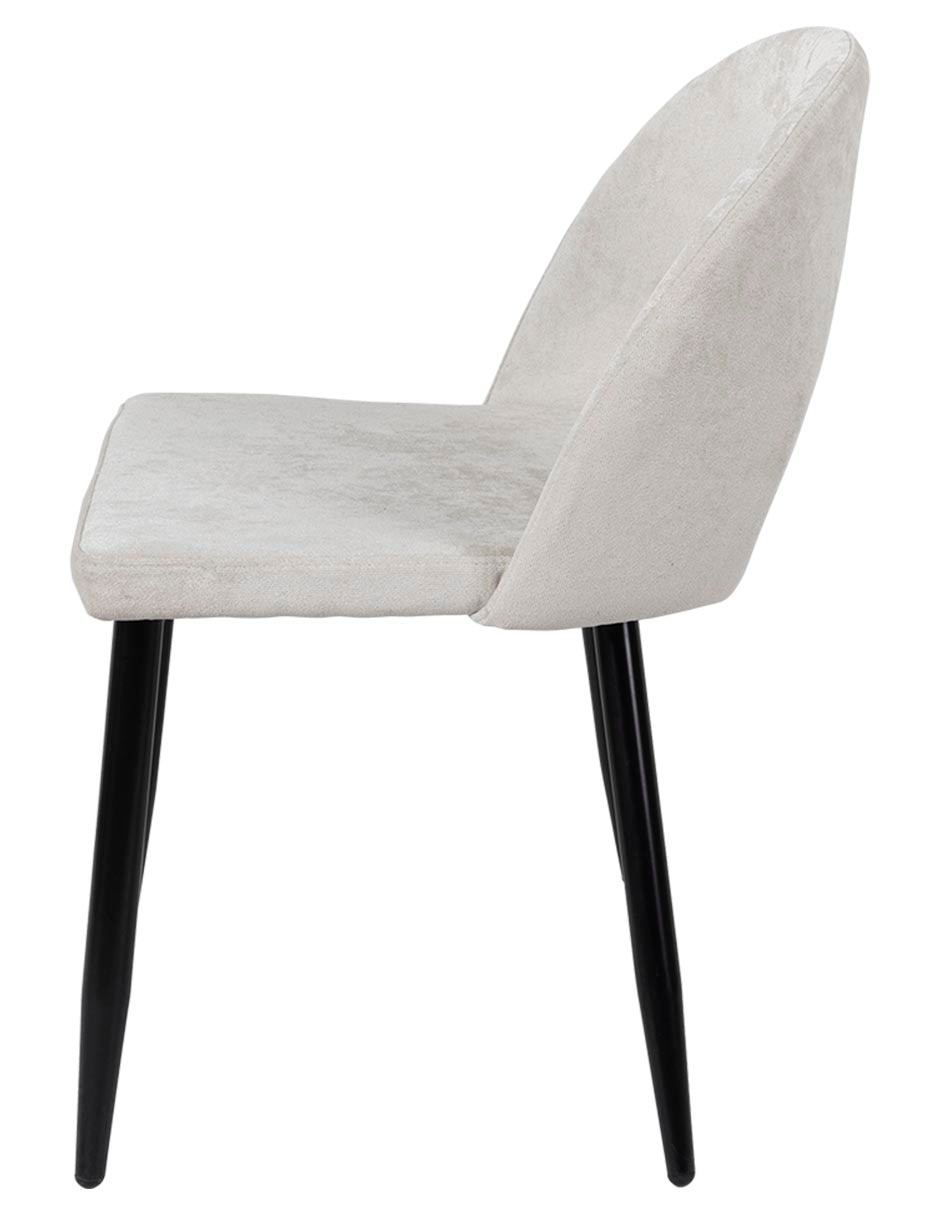 Silla albania cantia de metal y tela