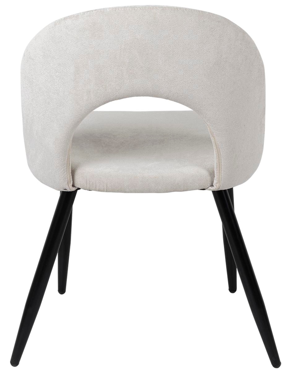 Silla albania cantia de metal y tela