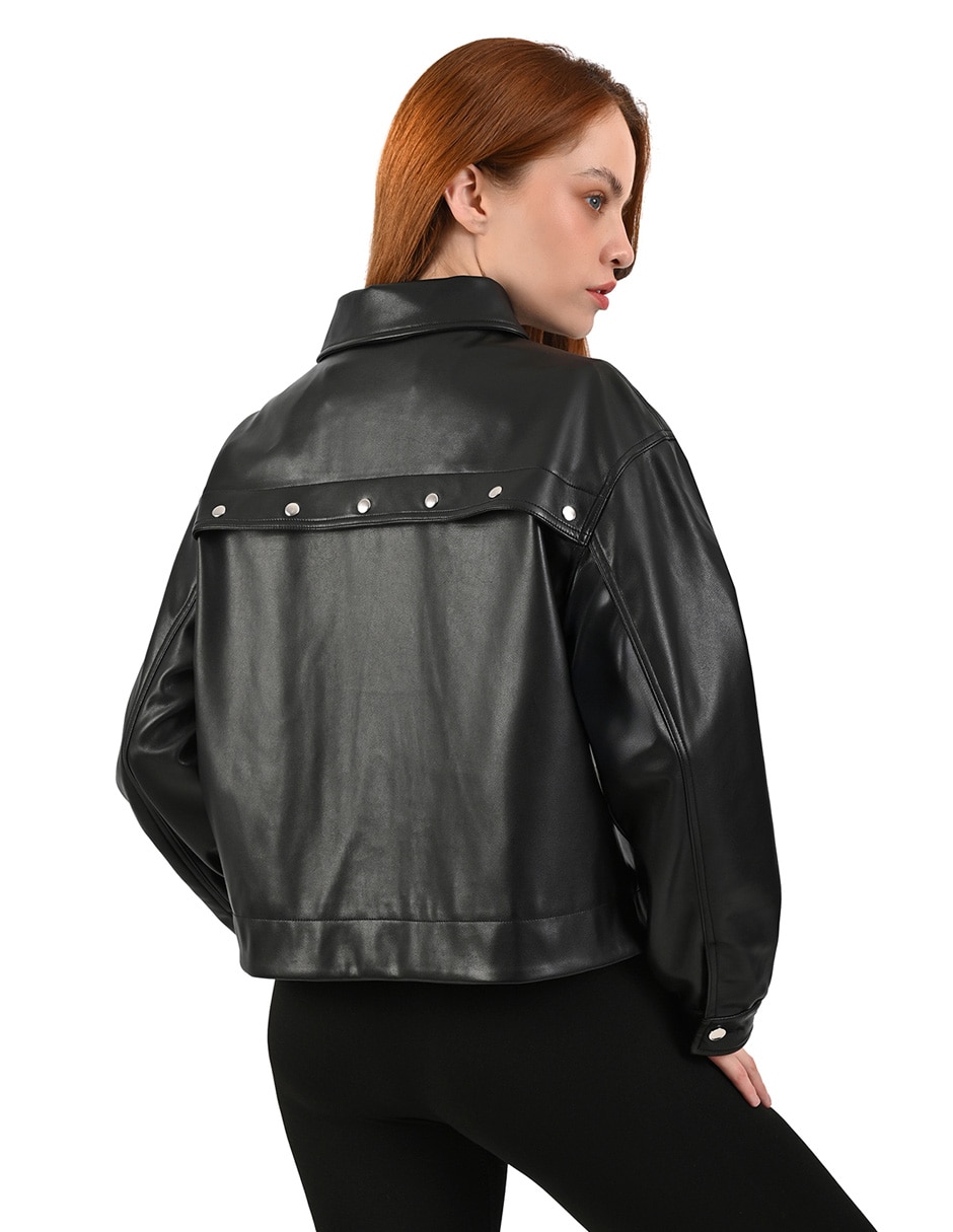 Chamarra casual ninewestimpermeable para mujer