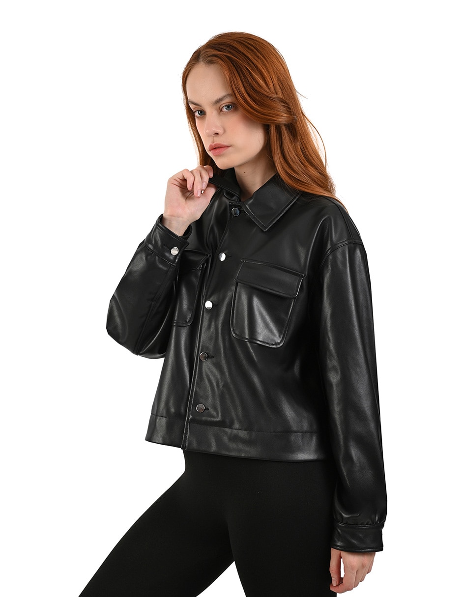 Chamarra casual ninewestimpermeable para mujer