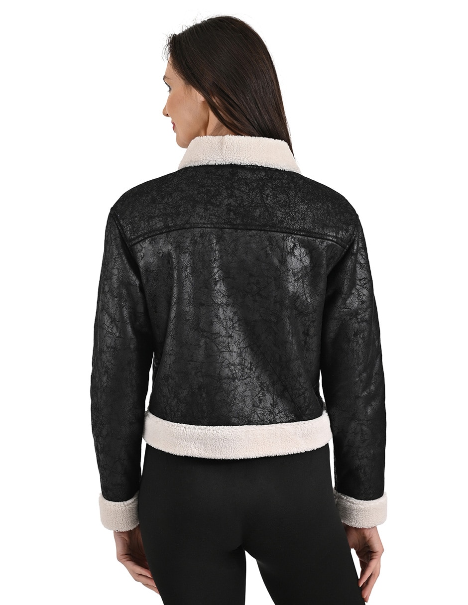Chamarra casual ninewestimpermeable para mujer
