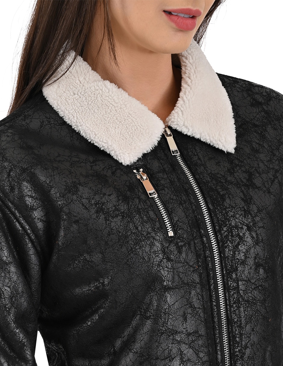 Chamarra casual ninewestimpermeable para mujer