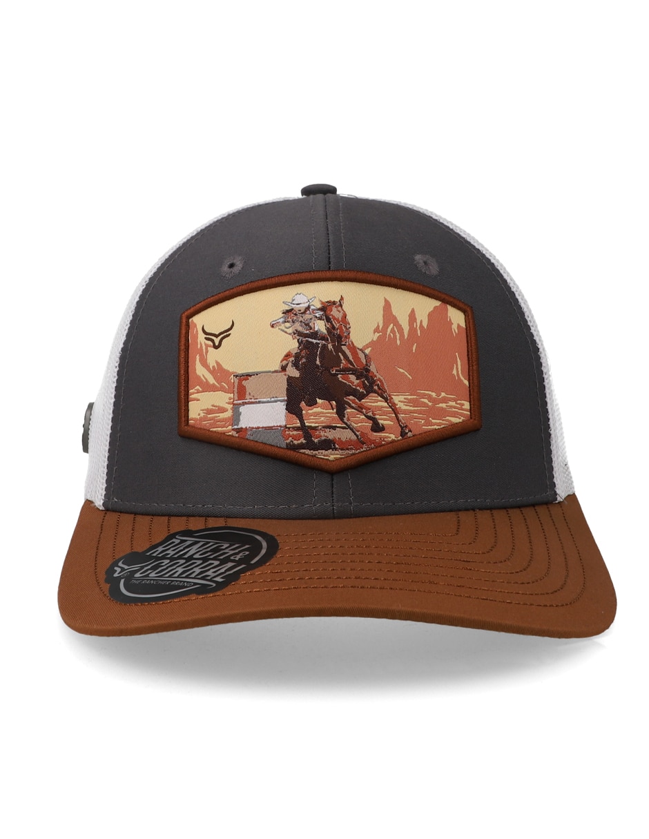 Gorra con visera curva Ranch and Corral Carrera de Barriles unisex