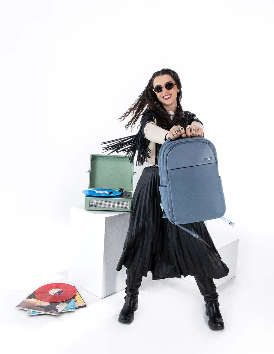 Mochila con portalaptop dott unisex 5