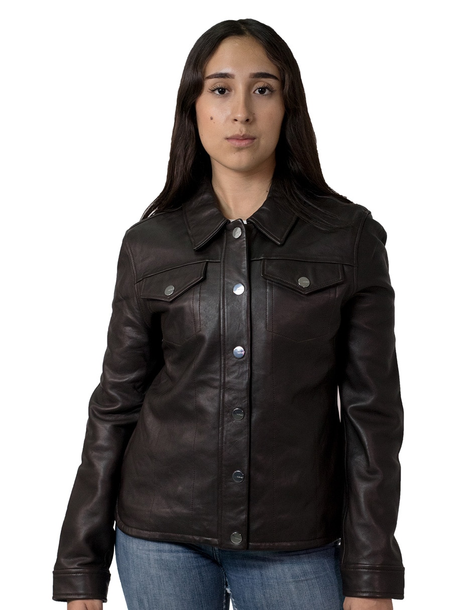Chamarra de piel para mujer Chamarra de piel para mujer