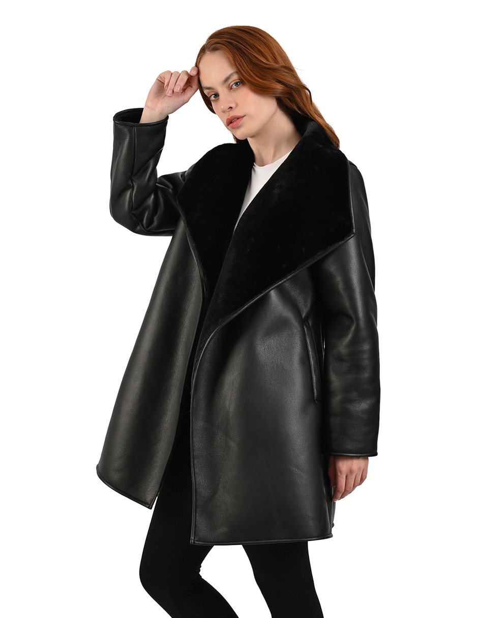 Chamarra casual ninewestimpermeable para mujer