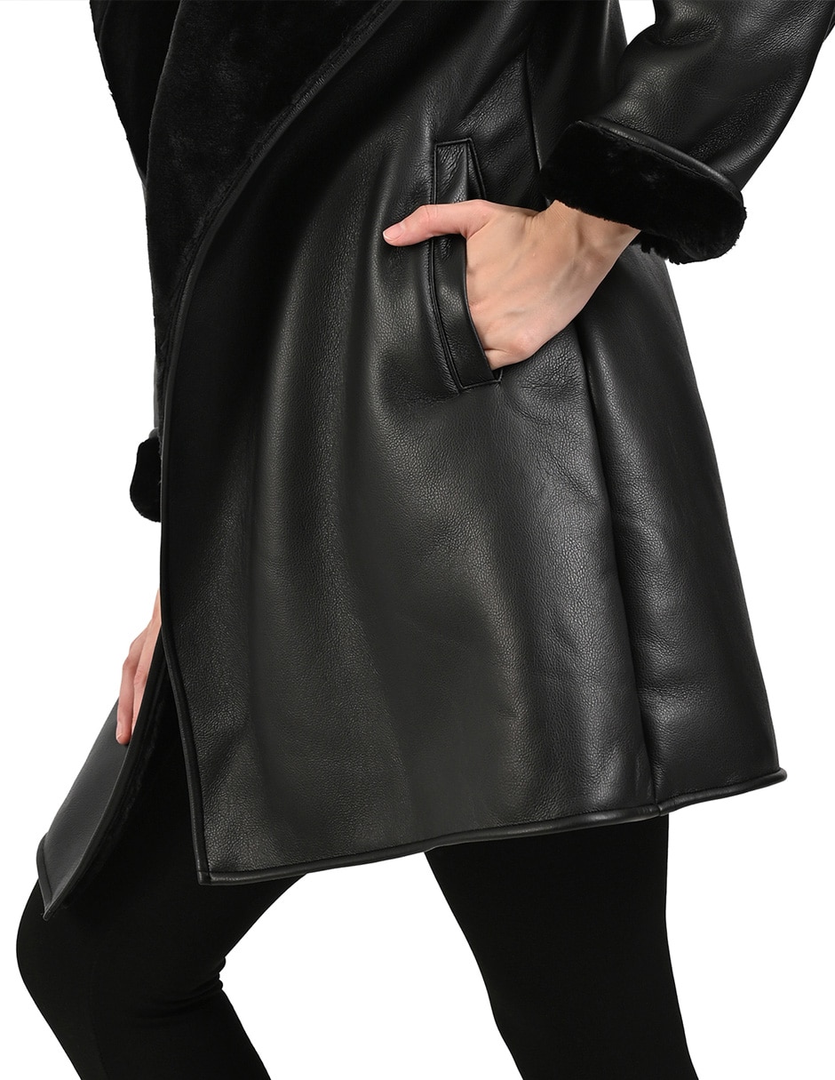 Chamarra casual ninewestimpermeable para mujer