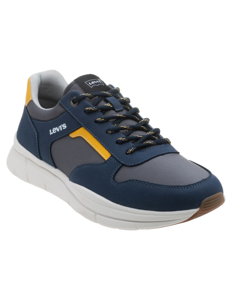 Tenis de piellevi's hermes para hombre
