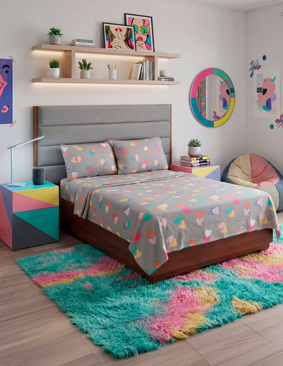 Juego de sábanas de polar fleece jgo. Sábanas polar wish