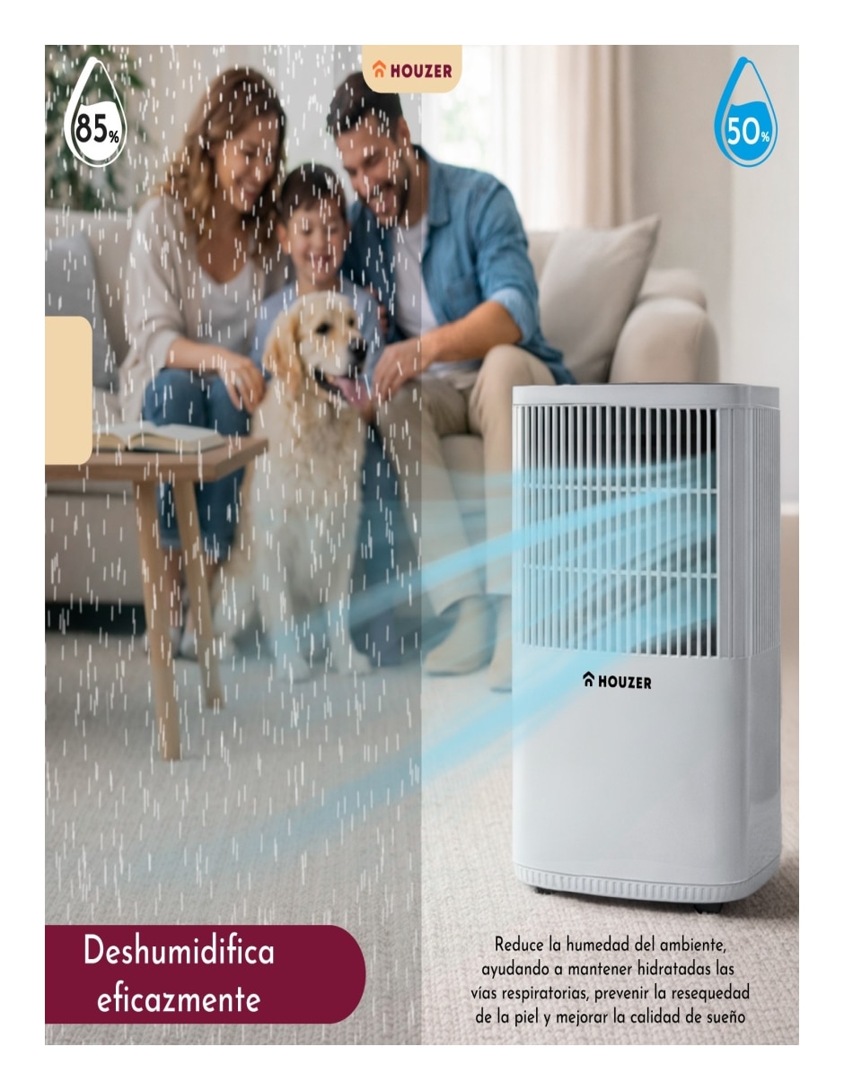 Deshumidificador eléctrico de 127 V 8