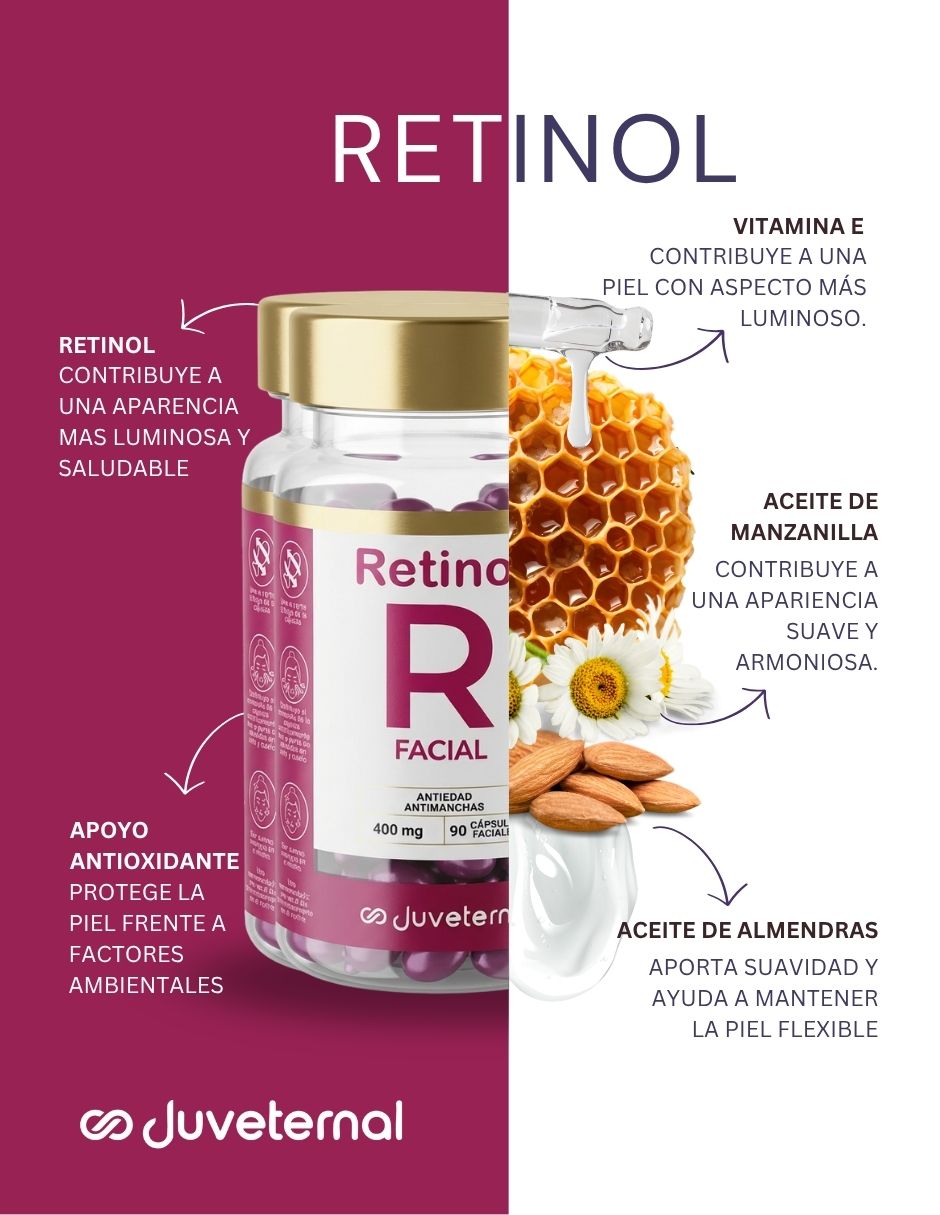 Set de crema para facial recomendada para prevenir signos de la edad de noche juveternal capsulas faciales para piel normal y mixta