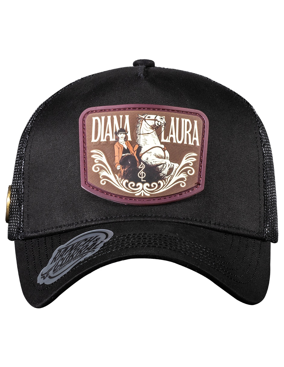 Gorra con visera curva para ninguna diana laura 0-0-0 unisex