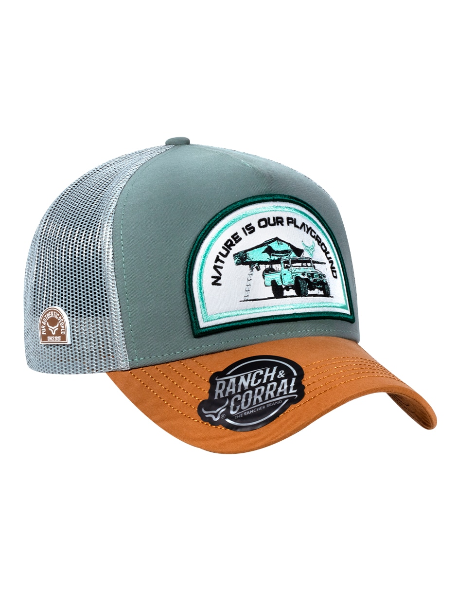 Gorra con visera curva ranch and corral all terrain unisex