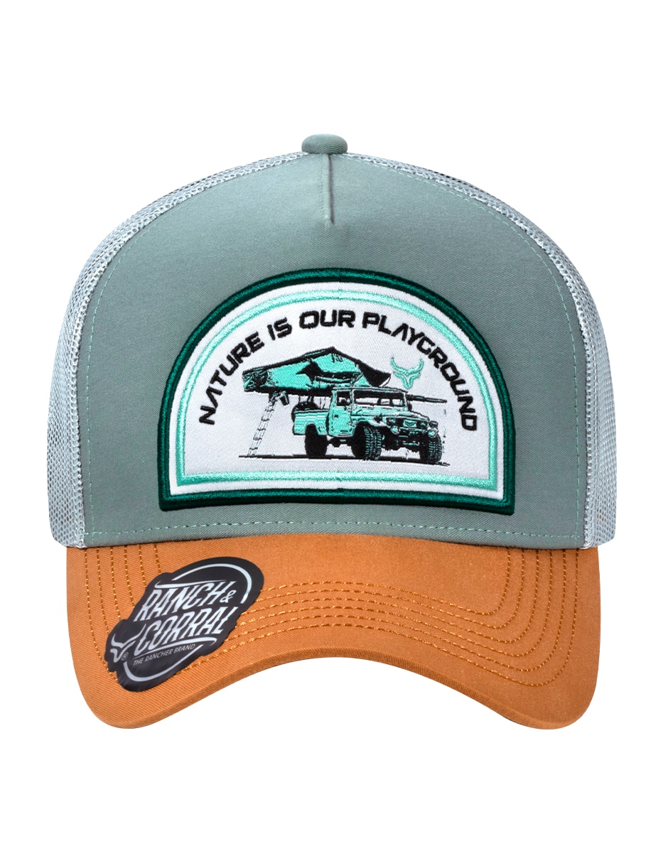 Gorra con visera curva ranch and corral all terrain unisex