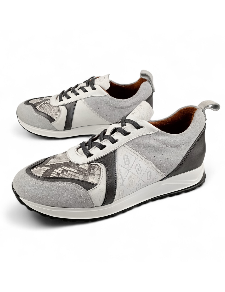 Tenis de pielgromo nexus para hombre