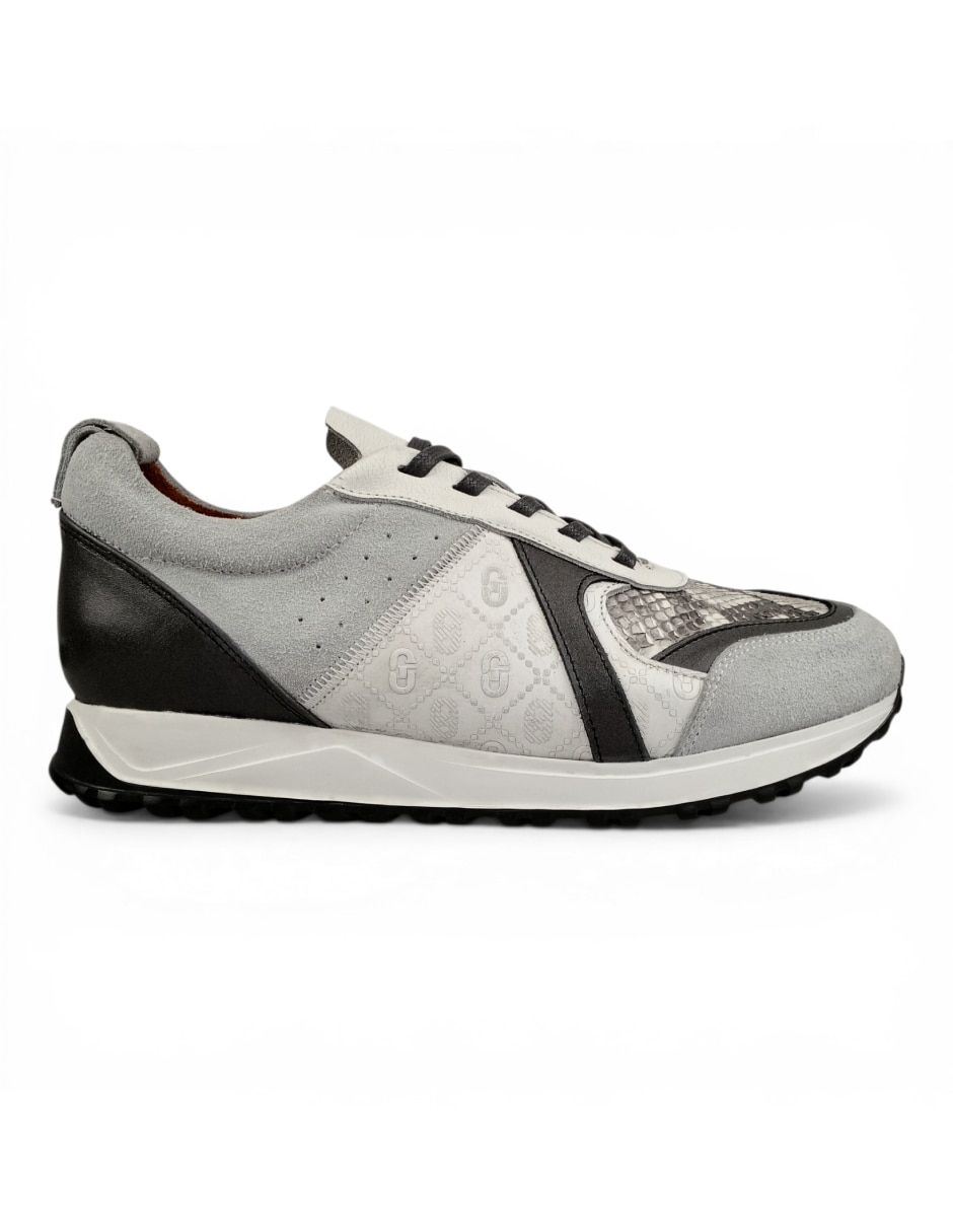 Tenis de pielgromo nexus para hombre