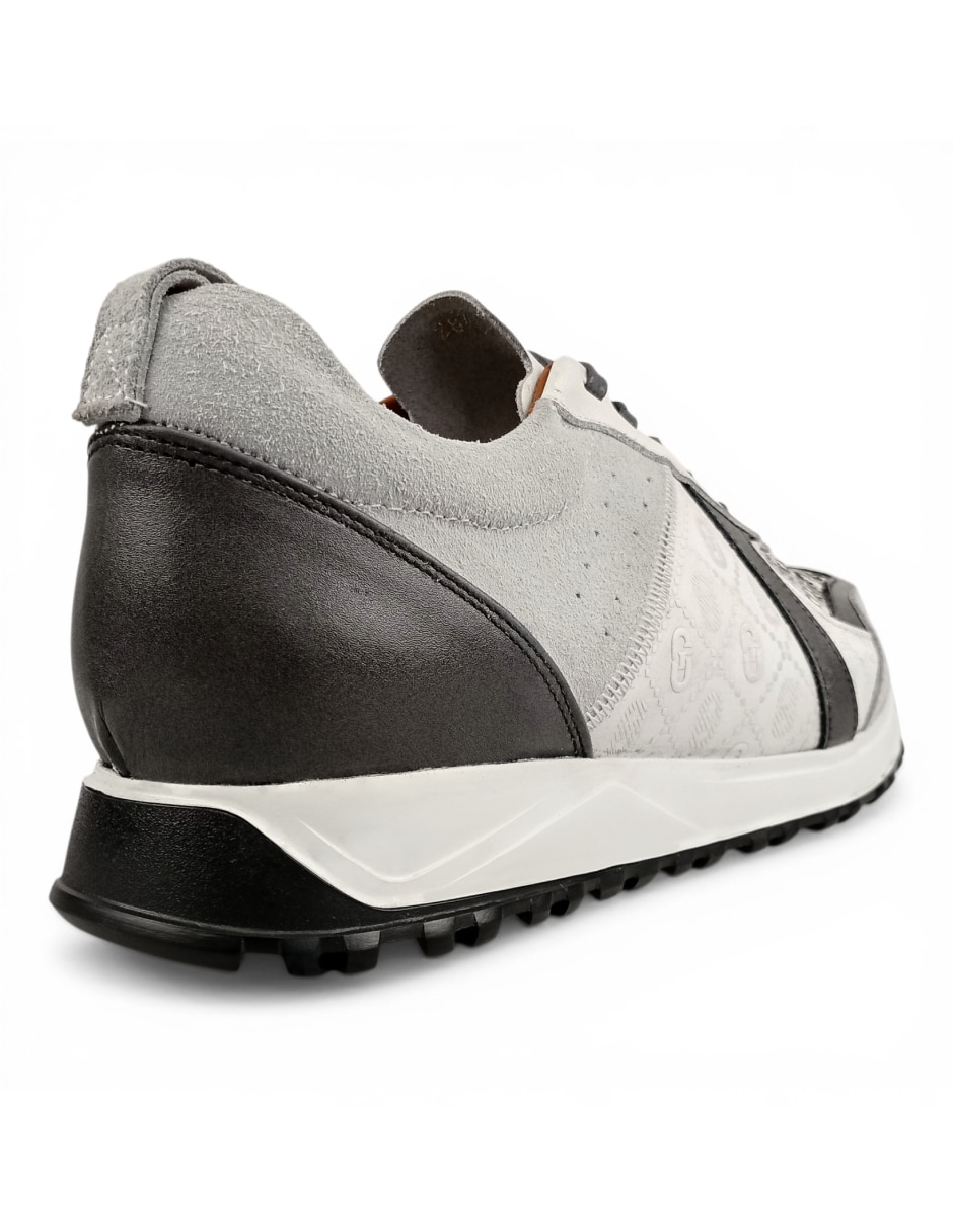 Tenis de pielgromo nexus para hombre
