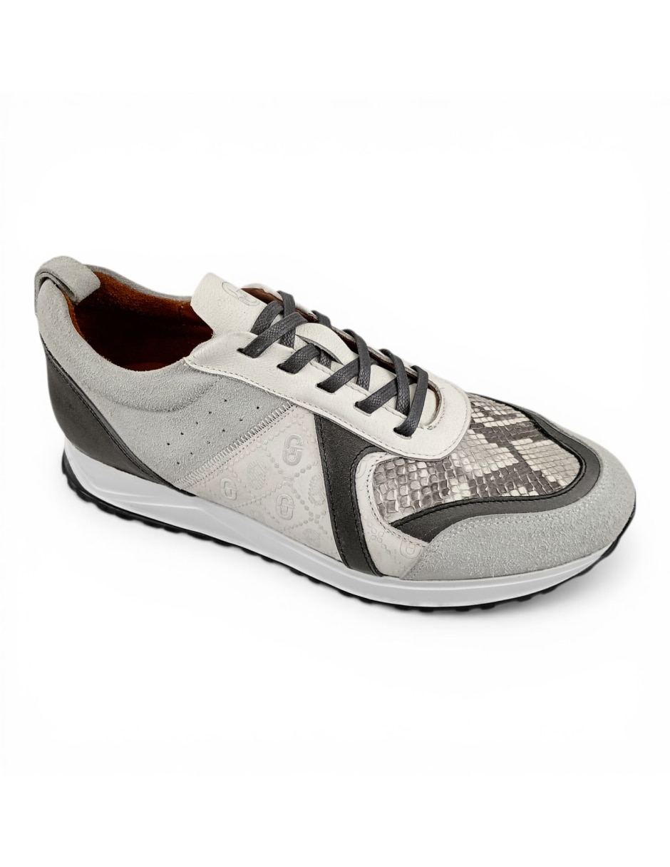 Tenis de pielgromo nexus para hombre