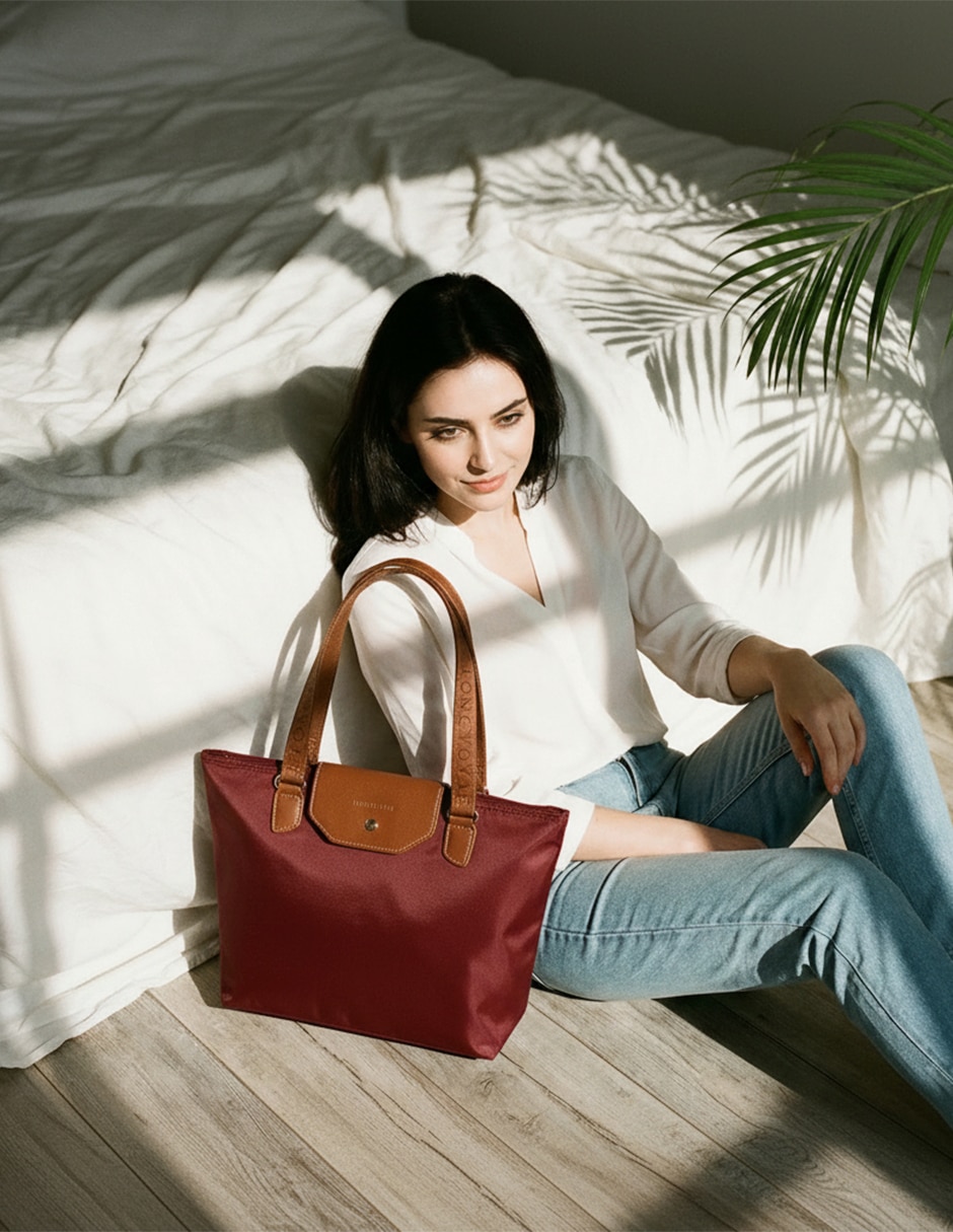 Bolsa tote longvoyage essential mujer