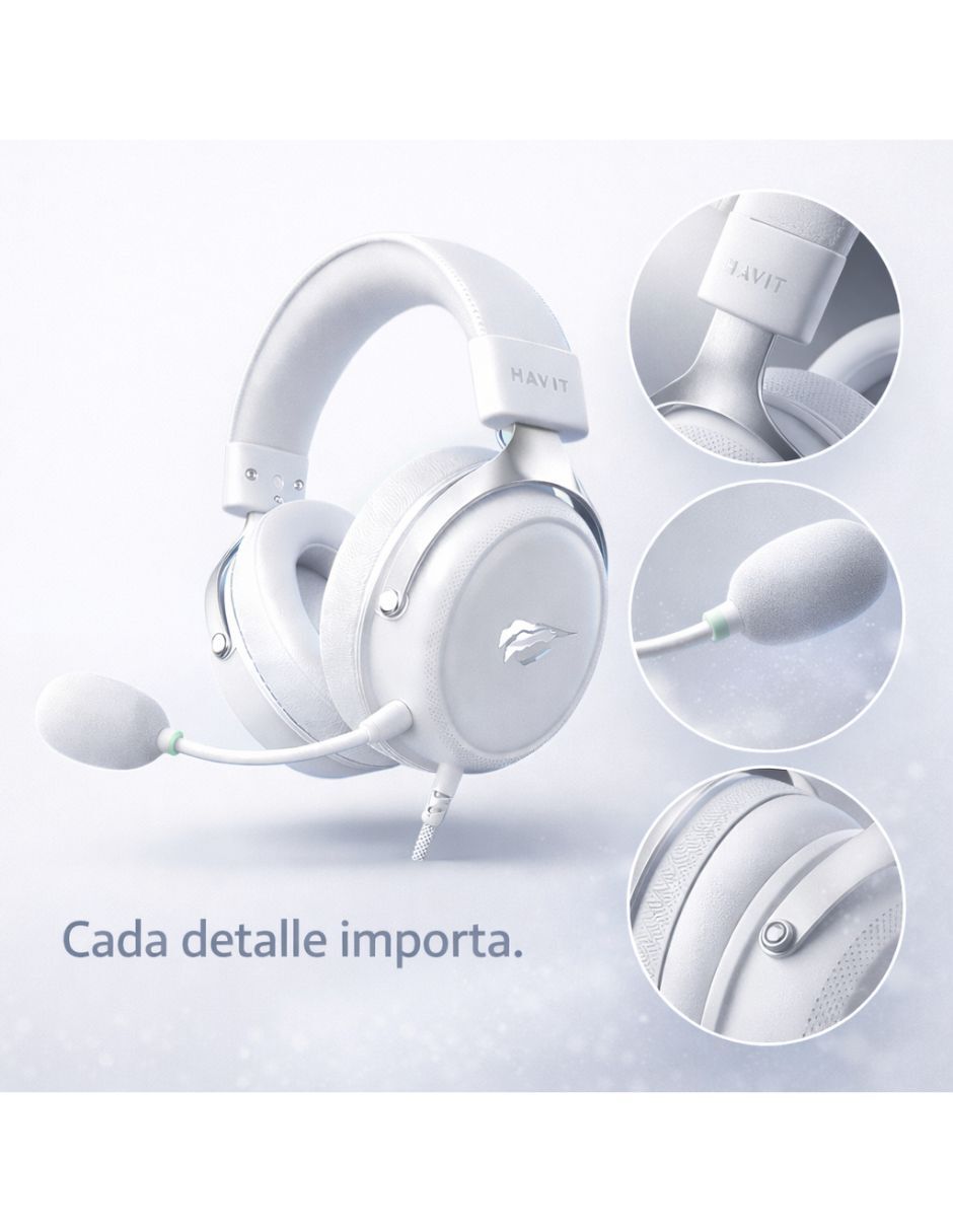 Audífonos gamer alámbrica h2015y 2