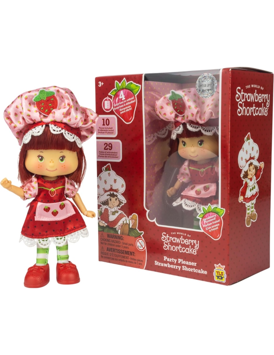 Figura de colección articulada Strawberry Shortcake Rosita Fresita limitada The Loyal Subjects