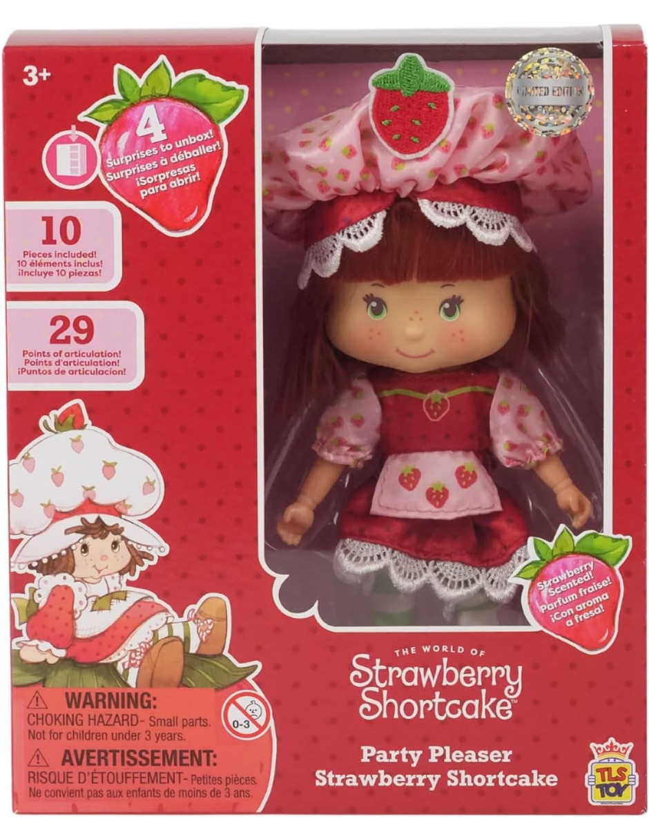 Figura de colección articulada Strawberry Shortcake Rosita Fresita limitada The Loyal Subjects