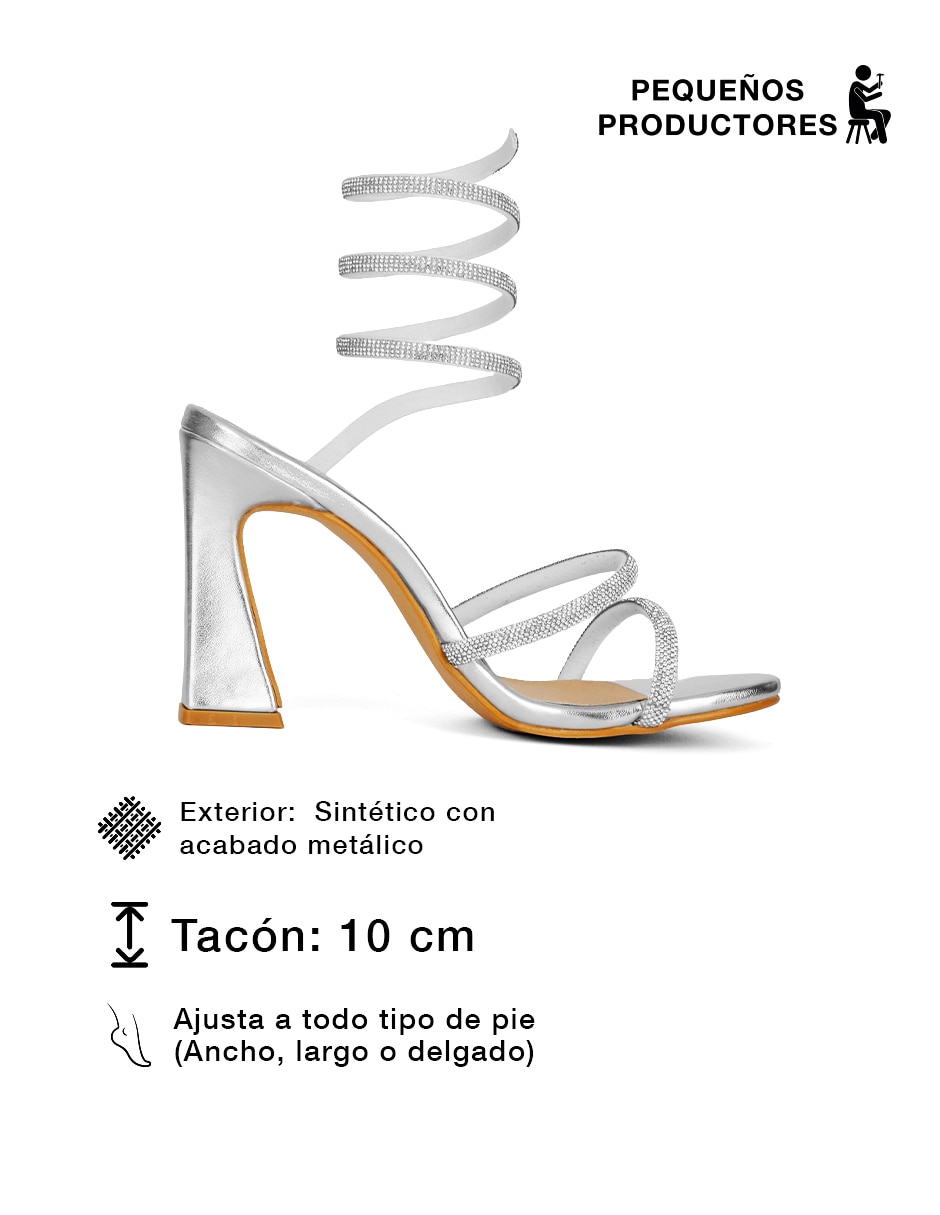 Sandalia rbcollection para mujer