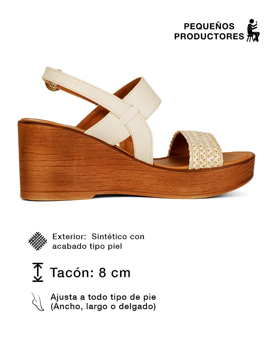 Sandalia rbcollection para mujer