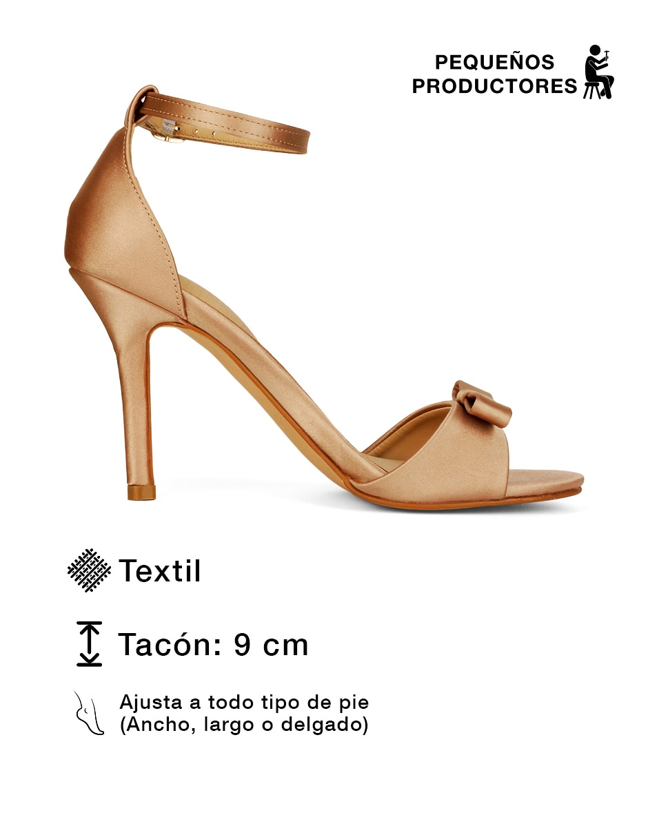 Sandalia pequeños productores para mujer 4