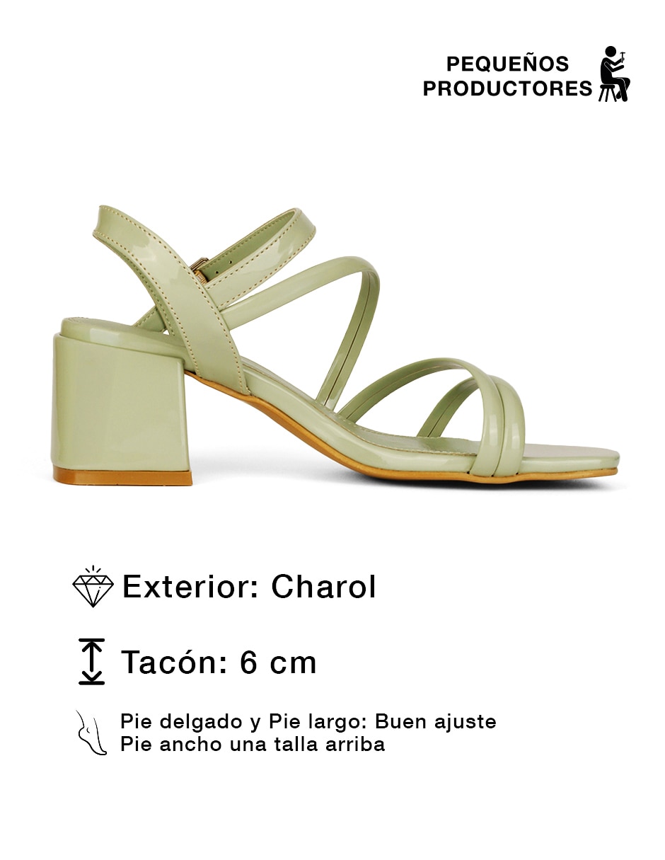 Sandalia rbcollection para mujer