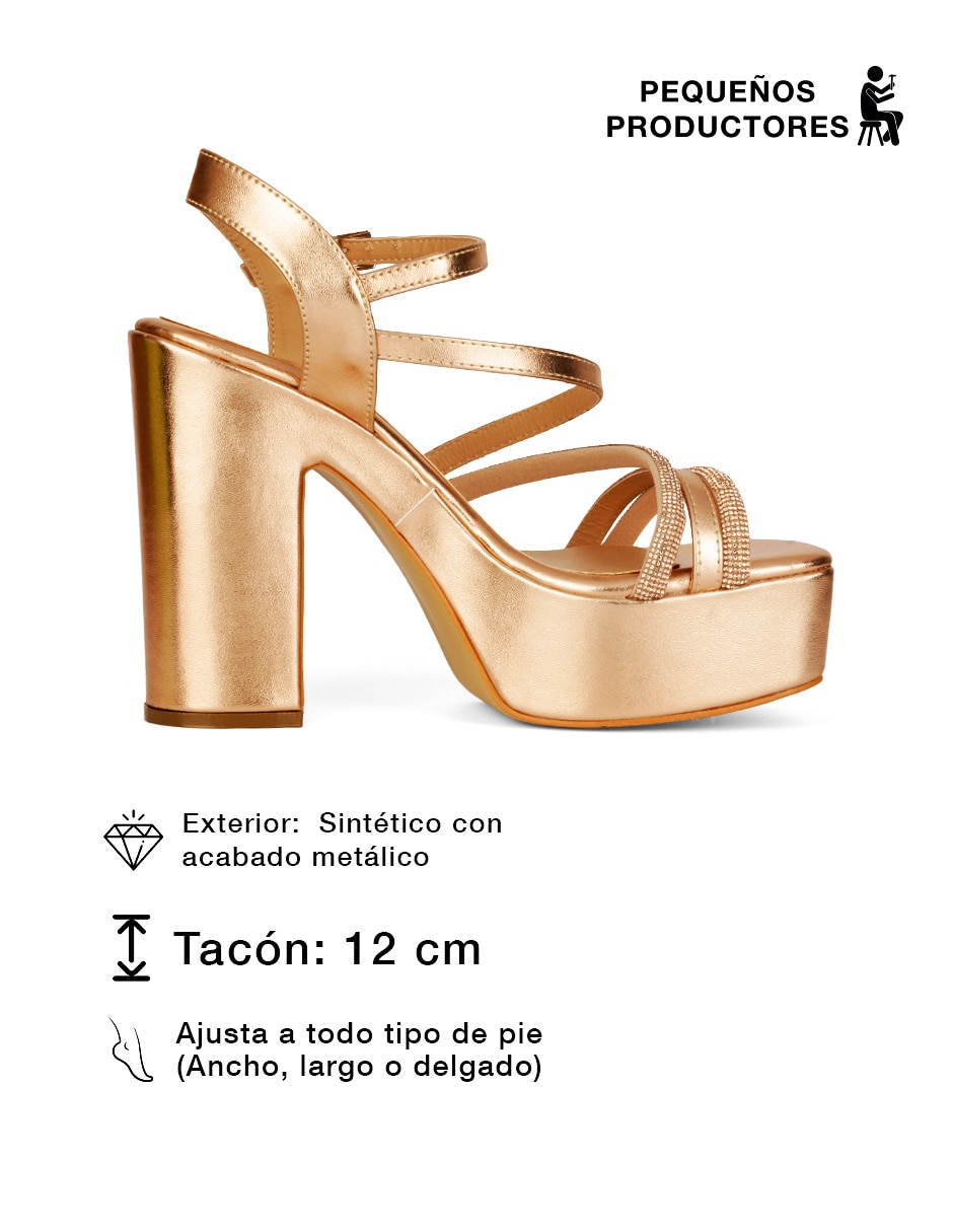 Sandalia rbcollection para mujer