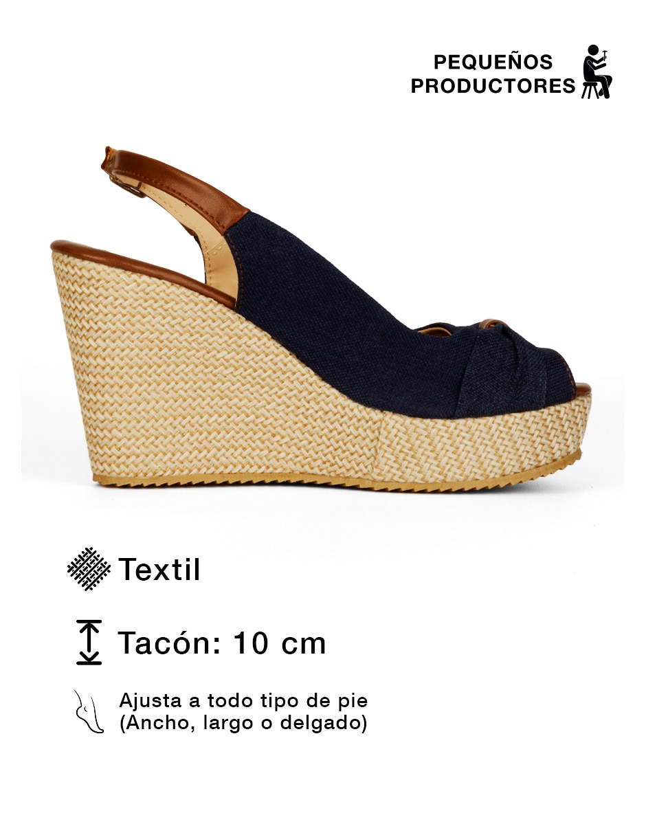 Sandalia rbcollection para mujer