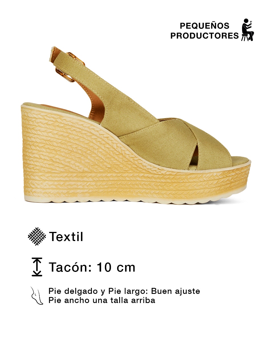 Sandalia rbcollection para mujer