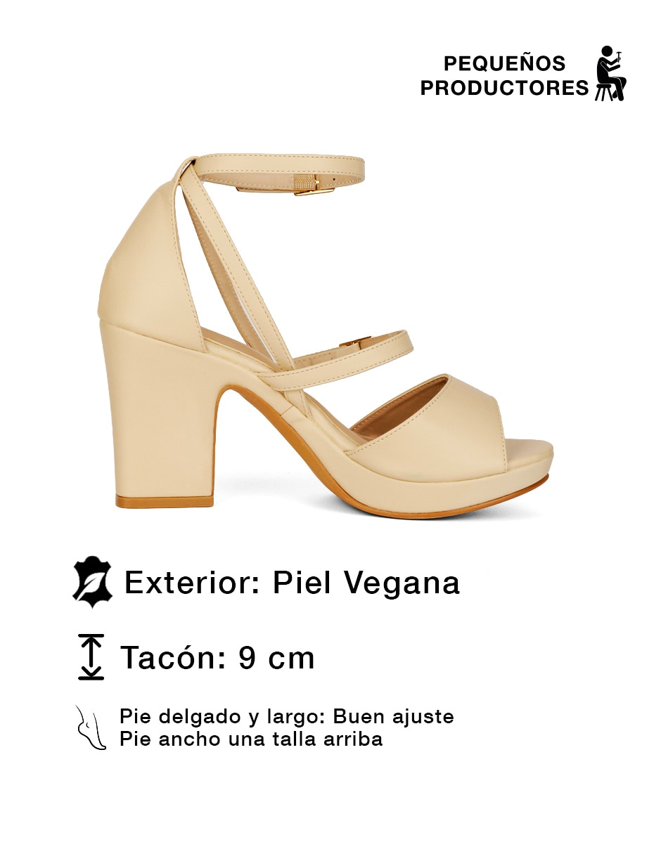 Sandalia rbcollection para mujer