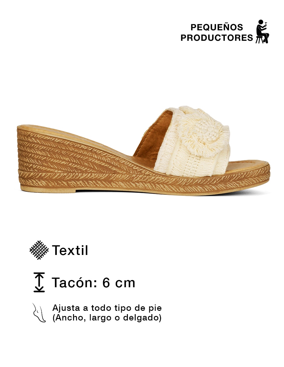 Sandalia rbcollection para mujer