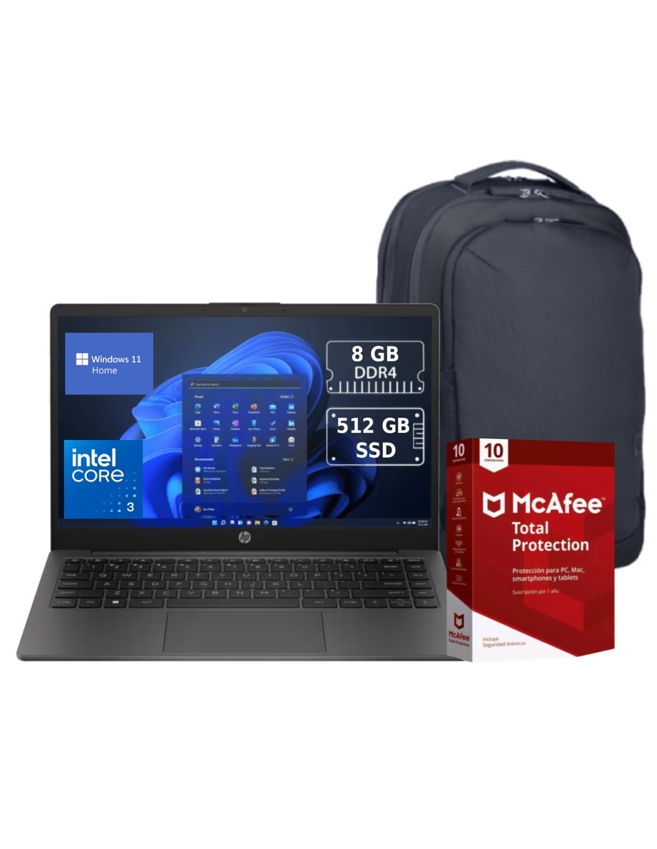 Laptop 240R G10 14 pulgadas HD Intel core 3 Intel UHD Graphics 8 GB RAM 512 GB SSD Laptop 240R G10 14 pulgadas HD Intel core 3 Intel UHD Graphics 8 GB RAM 512 GB SSD